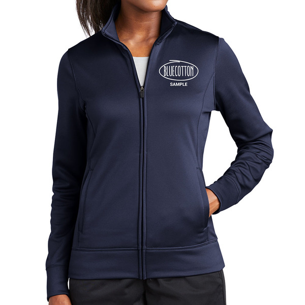 LST241 Sport-Tek Ladies Sport-Wick Fleece Full-Zip Jacket
