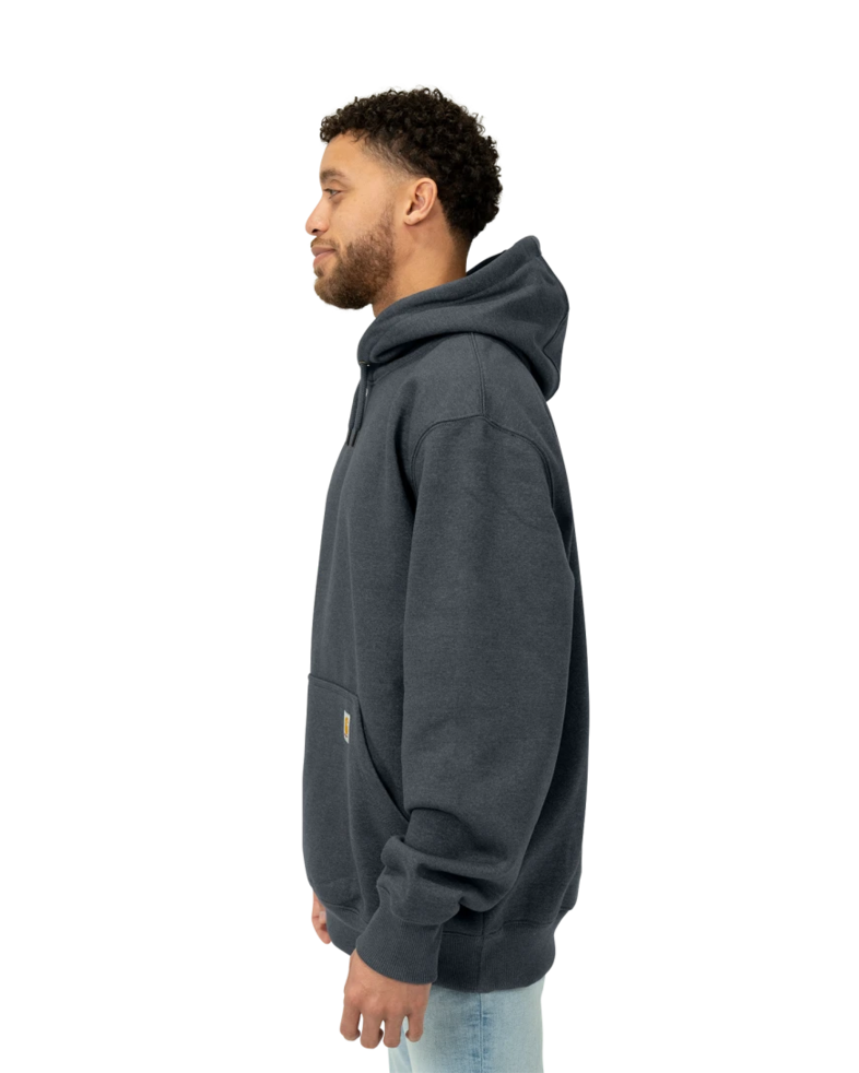 Image of a model wearing a CT100615 Carhartt Rain Defender Paxton Heavyweight Hooded Sweatshirt