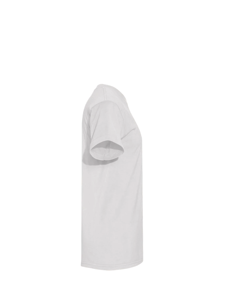 Image of a model wearing a 5100 Bayside USA-Made T-Shirt