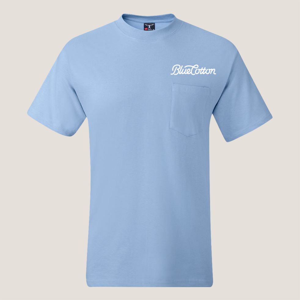 Image of 5190 Hanes Beefy-T with Pocket