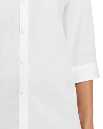 Closeup of a L665 Port Authority Ladies 3/4 Sleeve SuperPro Twill Shirt