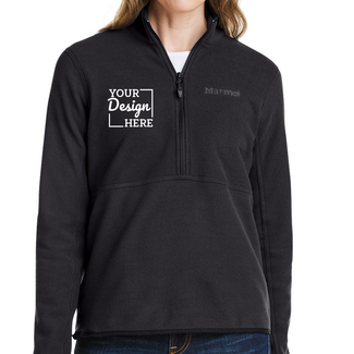 Custom Fleece Jackets:  M12403 Marmot Ladies' Rocklin Half-Zip Jacket