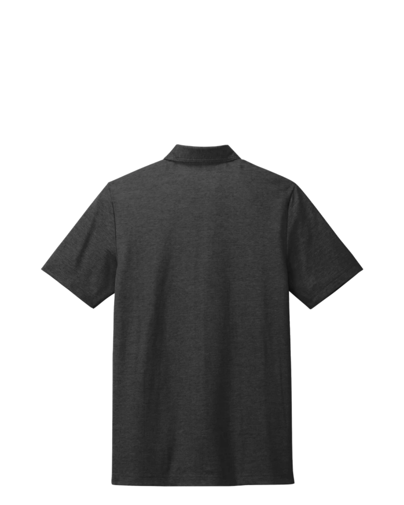 Image of a model wearing a TM1MY404 TravisMathew Oceanside Heather Pocket Polo