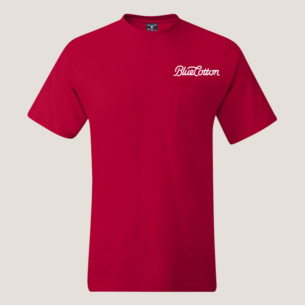 Image of 5190 Hanes Beefy-T with Pocket