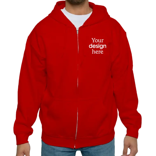 Sample image of 18600 Gildan Heavy Blend Full Zip Hood