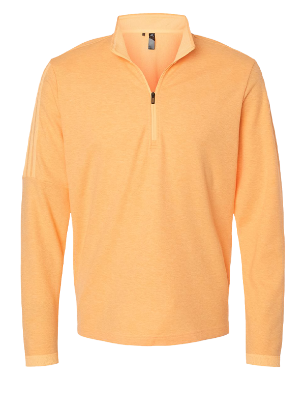 A554 Adidas 3-Stripes Quarter-Zip Sweater