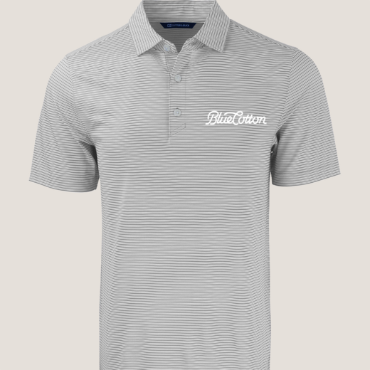 Sample image of MCK01302 Cutter & Buck Forge Eco Double Stripe Stretch Recycled Mens Polo