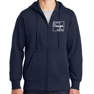 Custom Sweats:  ST258 Sport-Tek Full-Zip Hooded Sweatshirt