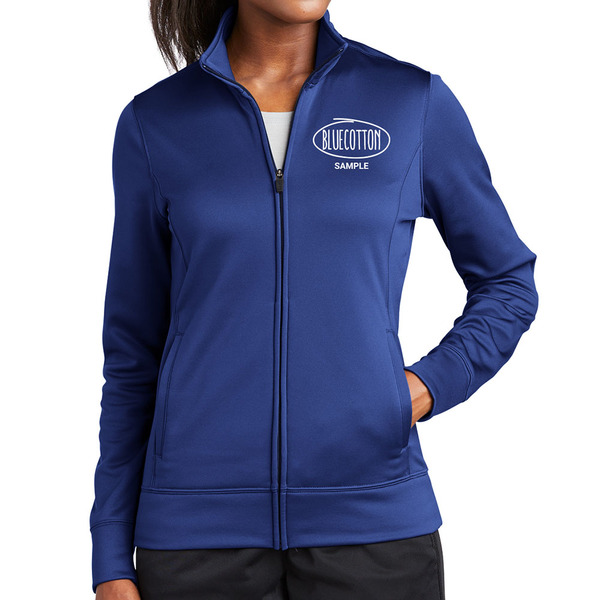 LST241 Sport-Tek Ladies Sport-Wick Fleece Full-Zip Jacket