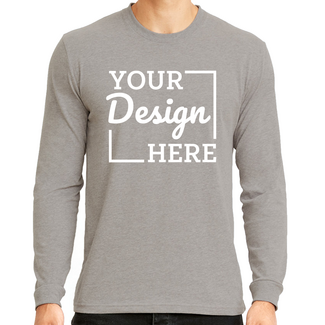 Custom T-shirts:  6411 Next Level Unisex Sueded Long Sleeve T-Shirt