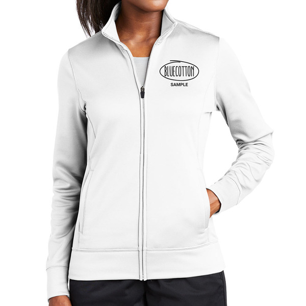 LST241 Sport-Tek Ladies Sport-Wick Fleece Full-Zip Jacket