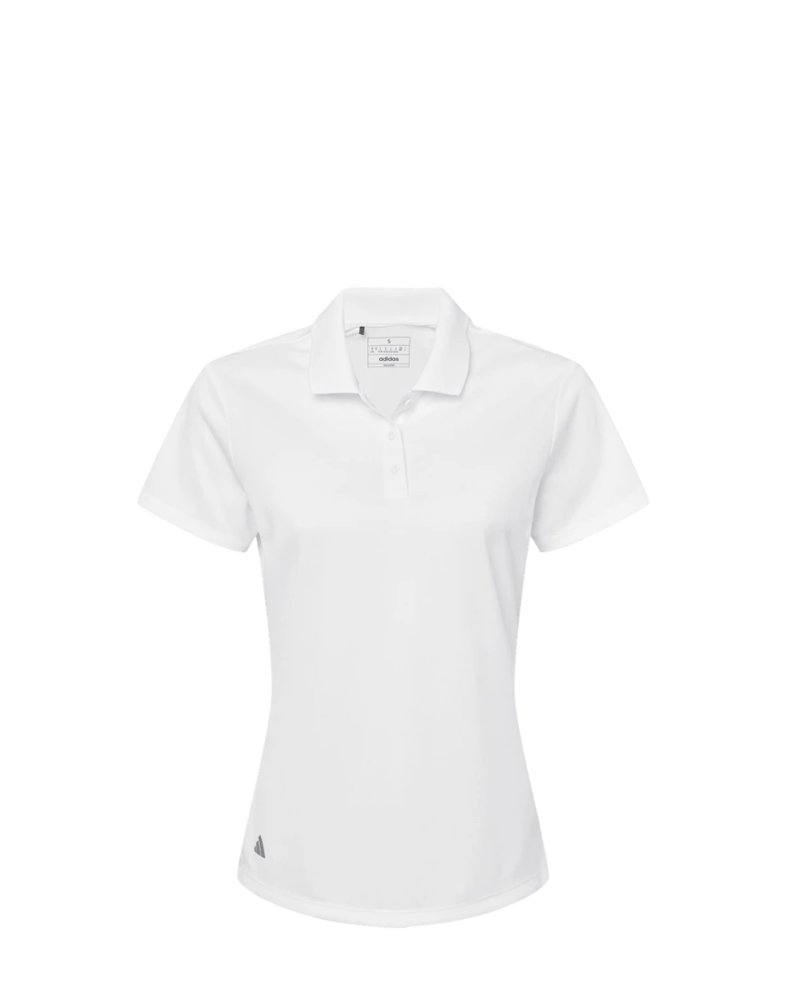 Image of a model wearing a A431 Adidas Women's Basic Sport Polo