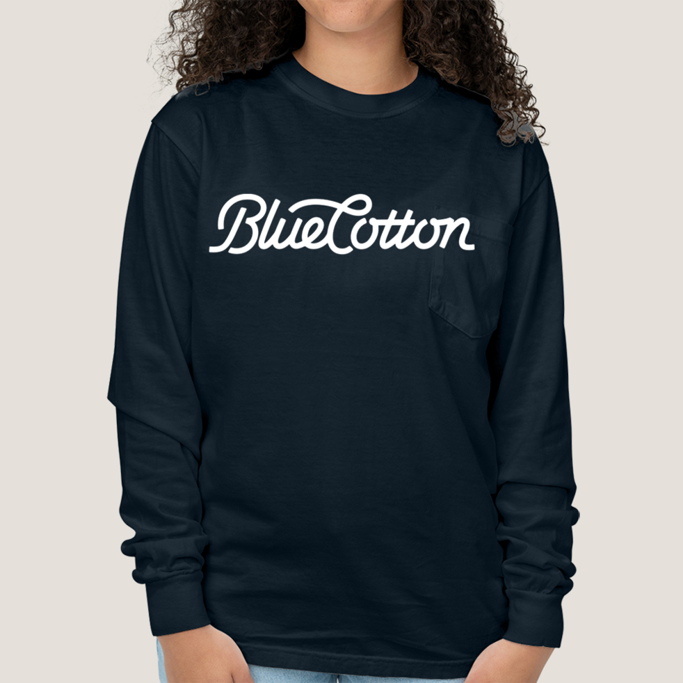 Image of CC4410 Comfort Colors Long Sleeve Pocket T-shirt