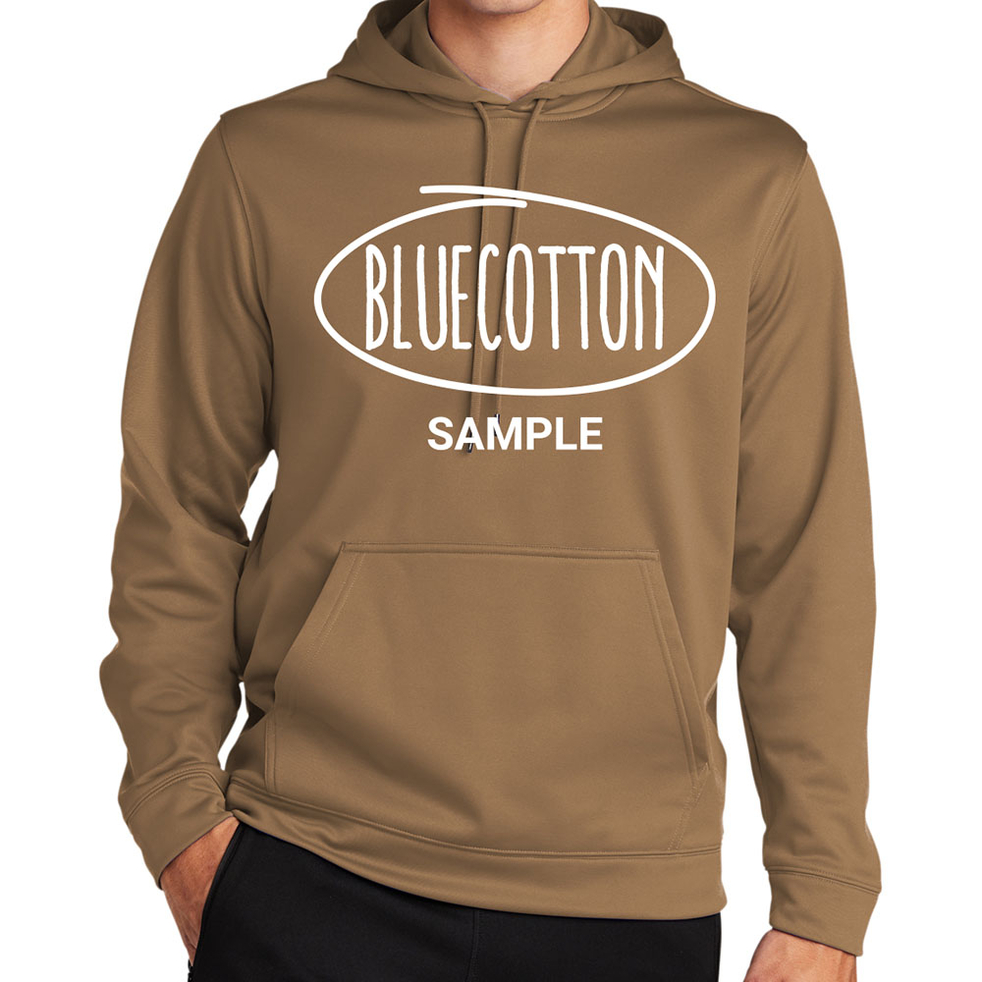 Image of F244 Sport-Tek Sport-Wick Fleeced Hooded Pullover