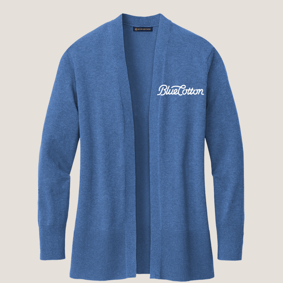 Image of BB18403 Brooks Brothers® Women’s Cotton Stretch Long Cardigan Sweater