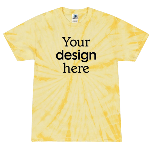 Sample image of T1000 Colortone Tie Dye Tee