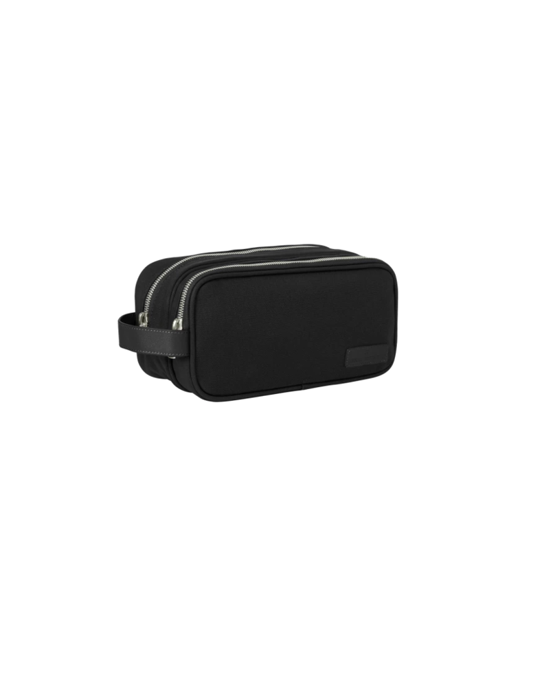 Image of a model wearing a BB18870 Brooks Brothers® Wells Dopp Kit