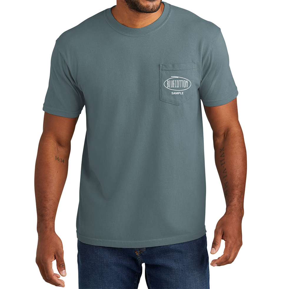 Image of CC6030 Comfort Colors Short Sleeve Pocket Tee - Pigment Dyed