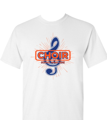 Choir Music Note Burst design idea