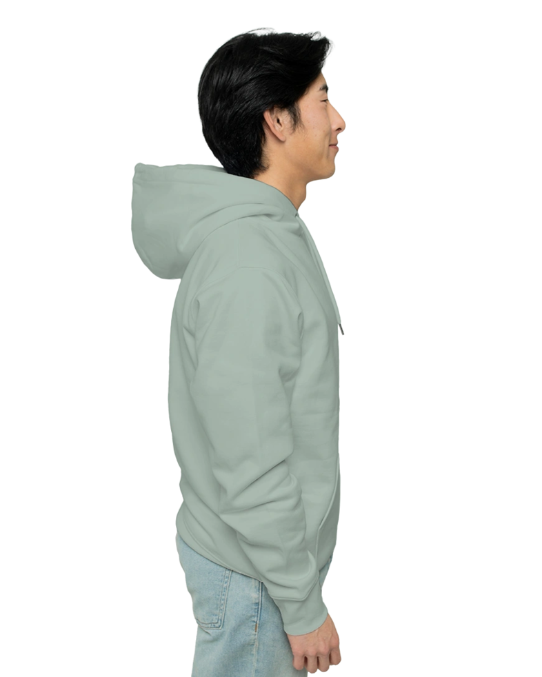 Image of a model wearing a SXU003 Stanley/Stella Unisex Cruiser 2.0 Hooded Sweatshirt