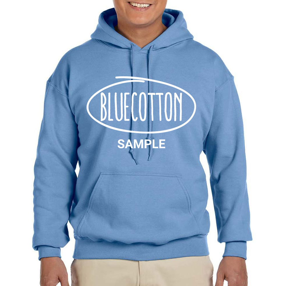 Image of 18500 Gildan Blend Pullover Hooded Sweatshirt