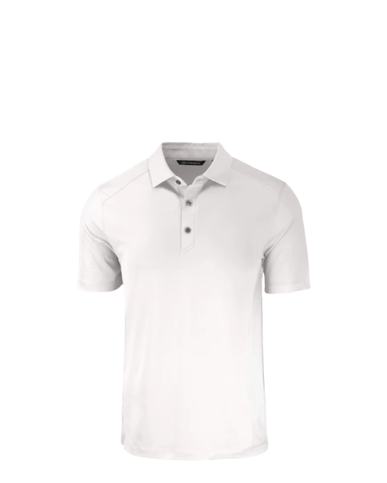 Image of a model wearing a MCK01236 Cutter & Buck Forge Eco Stretch Recycled Mens Polo