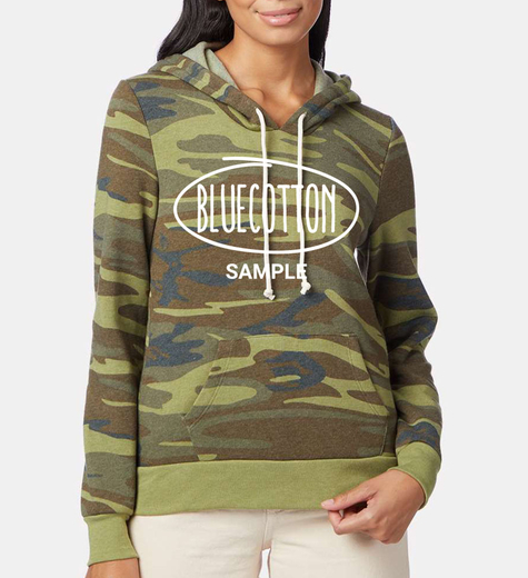 Sample image of 9596 Alternative Women's Athletics Eco-Fleece Hooded Sweatshirt