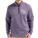 MCK01325 Cutter & Buck Peshastin Eco Fleece Recycled Mens Half Zip Pullover