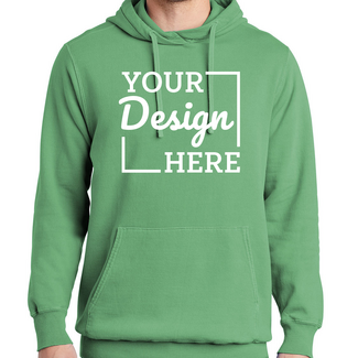 Hoodies:  PC098H Port & Company Pigment Dyed Pullover Hooded Sweatshirt