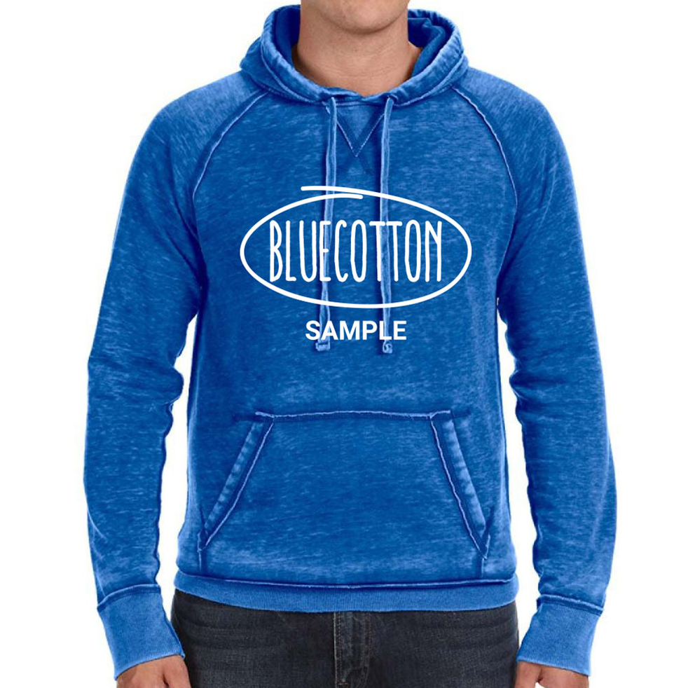 Image of 8915 J. America Vintage Zen Fleece Hooded Pullover Sweatshirt
