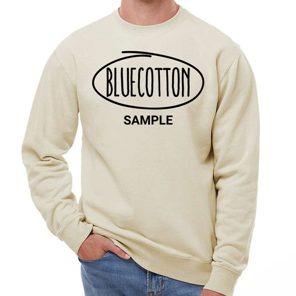 PRM3500 Independent Trading Co. Unisex Midweight Pigment-Dyed Crewneck Sweatshirt