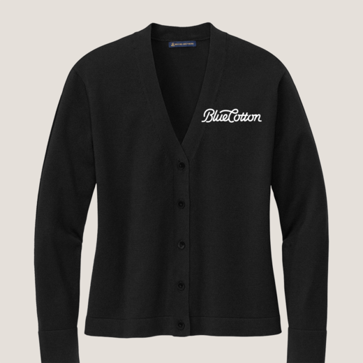 Sample image of BB18405 Brooks Brothers® Women’s Cotton Stretch Cardigan Sweater