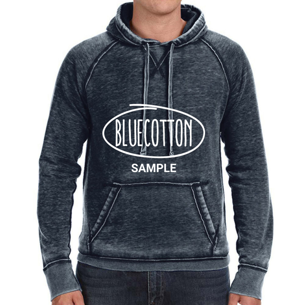 Image of 8915 J. America Vintage Zen Fleece Hooded Pullover Sweatshirt