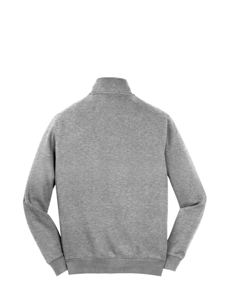 Image of a model wearing a ST259 Sport-Tek Full Zip Sweatshirt