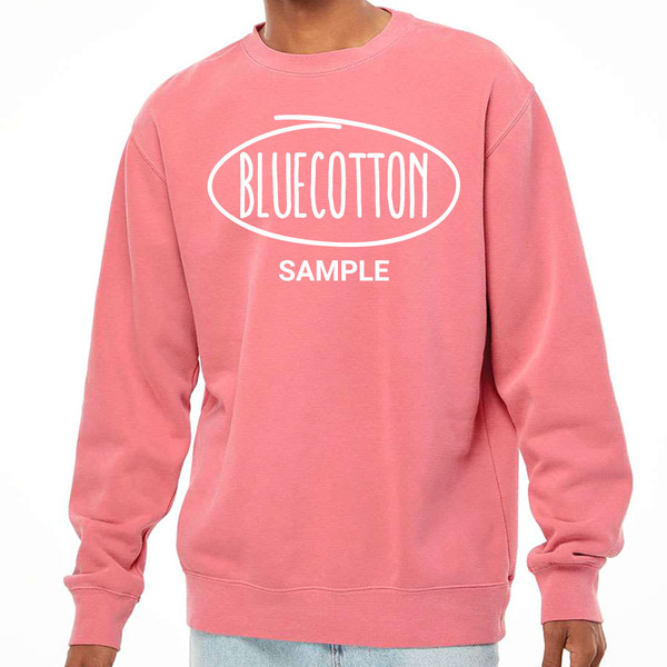 PRM3500 Independent Trading Co. Unisex Midweight Pigment-Dyed Crewneck Sweatshirt