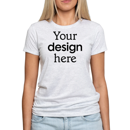 Sample image of 6710 Next Level Ladies Tri-Blend Crew