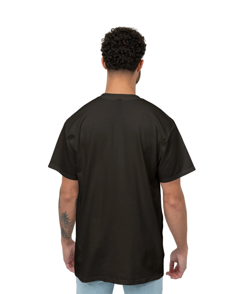 Image of a model wearing a 2000 Gildan Ultra Cotton Tee