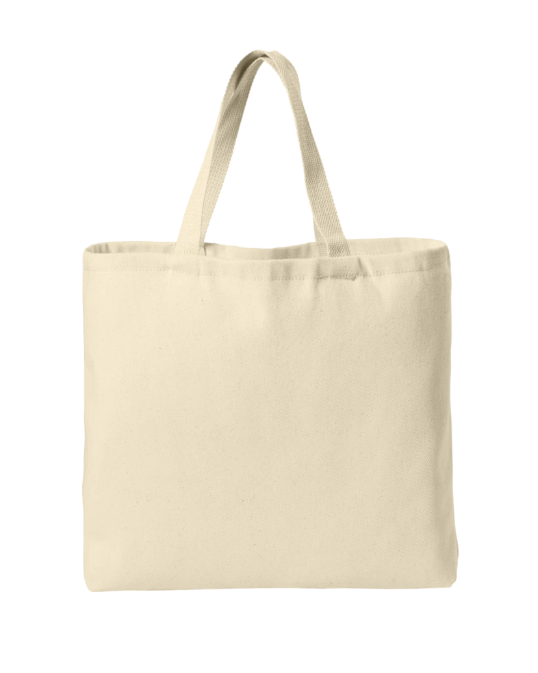 Image of a model wearing a B050 Port Authority Ideal Twill Convention Tote