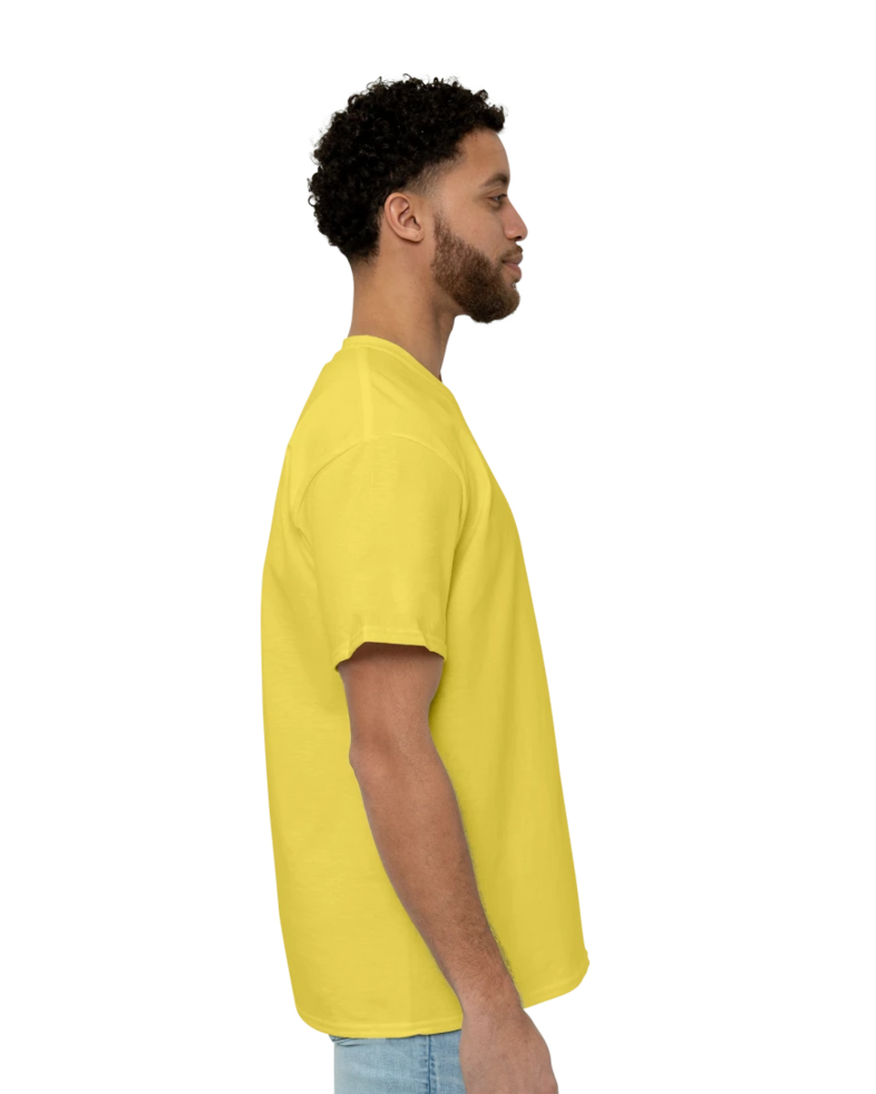 Image of a model wearing a PC61 Port & Company Essential Tee