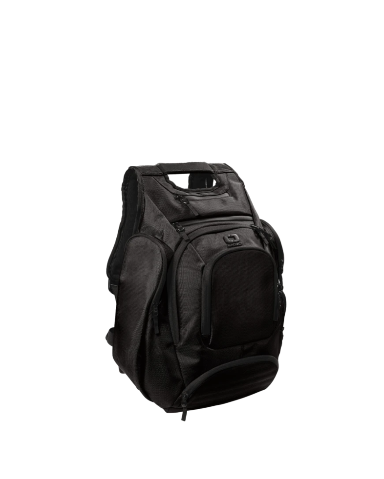 Image of a model wearing a 711107 OGIO Metro Ballistic Pack