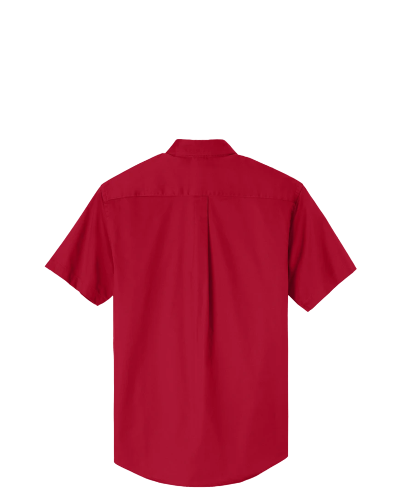Image of a model wearing a S508 Port Authority Short Sleeve Easy Care Shirt