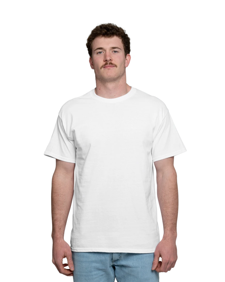 Image of a model wearing a 5000 Gildan Heavy Cotton T-Shirt