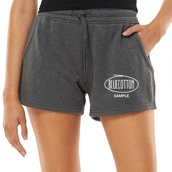 PRM20SRT Independent Trading Co. Women’s Lightweight California Wave Wash Sweatshorts