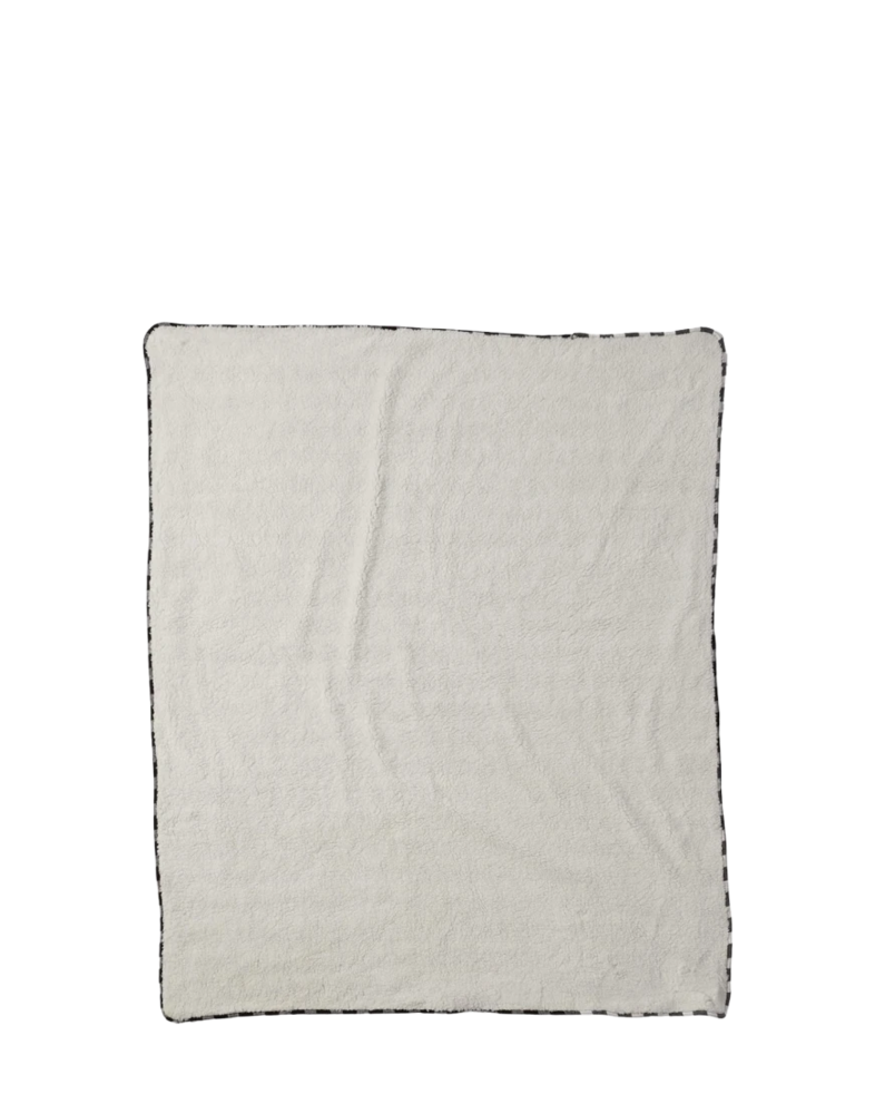 Image of a model wearing a FQ01 Boxercraft Everest Blanket