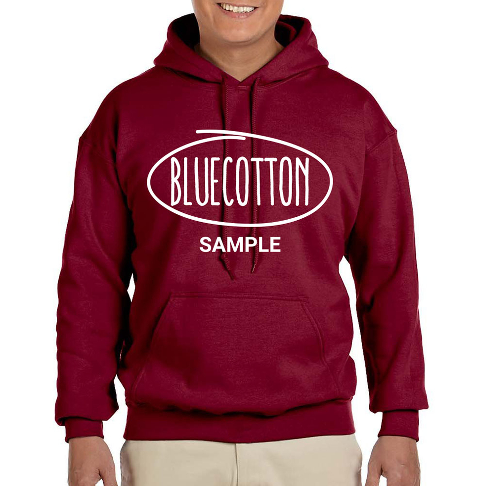 Image of 18500 Gildan Blend Pullover Hooded Sweatshirt