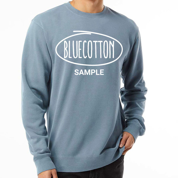 PRM3500 Independent Trading Co. Unisex Midweight Pigment-Dyed Crewneck Sweatshirt