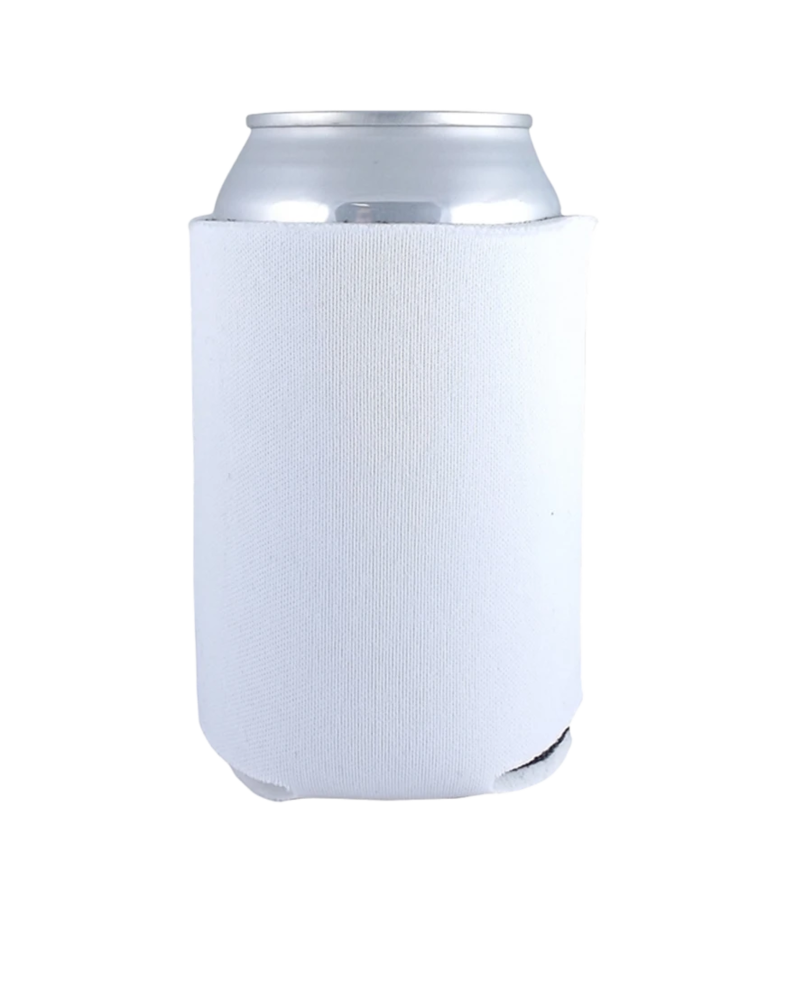 Image of a model wearing a FZCC FoamZone Collapsible Can Cooler