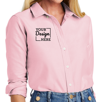 Custom Featured Brands:  BB18005 Brooks Brothers® Women’s Casual Oxford Cloth Shirt