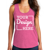 DM138L District Ladies Perfect Tri-Blend Racerback Tank