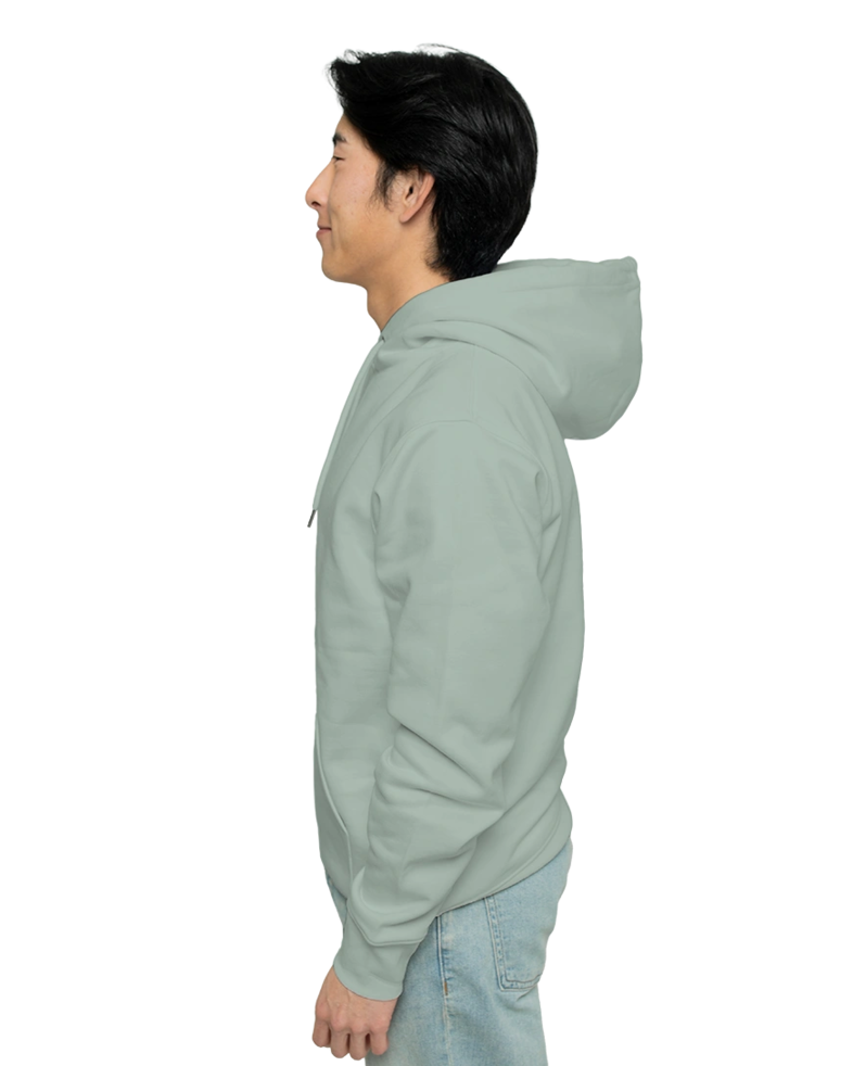 Image of a model wearing a SXU003 Stanley/Stella Unisex Cruiser 2.0 Hooded Sweatshirt